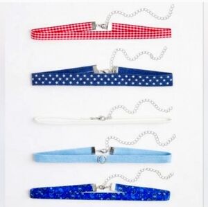 Torrid Americana Choker 5pc Set NEW